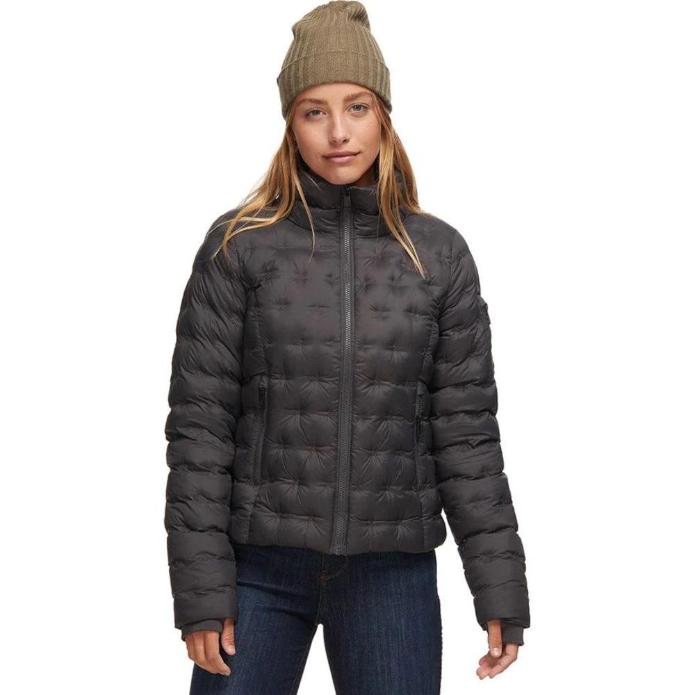 north face holladown crop jacket